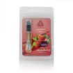 Ecommerce style image of strawberry flavored valkyrie cannabinoid blend vape cartridge