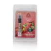 Ecommerce style image of strawberry flavored utopia cannabinoid blend vape cartridge