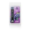 Ecommerce style image of grape flavored utopia cannabinoid blend disposable vape pen