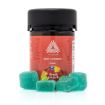 Ecommerce style image of fruit punch flavored HHC cannabinoid gummies