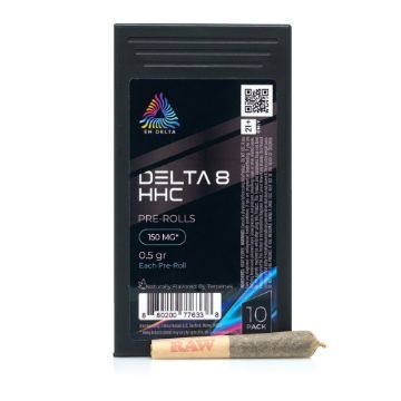 Picture of Delta 8 HHC Pre-Rolls - 150 MG - 10 PACK